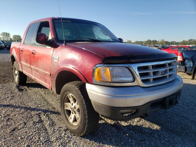 FORD F150 SUPER 2002 with VIN 1FTRW08L72KC40299 - Photo from auction