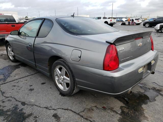 Photo 3 from auction – 2006 CHEVROLET MONTE CARL with VIN 2G1WK151X69167498
