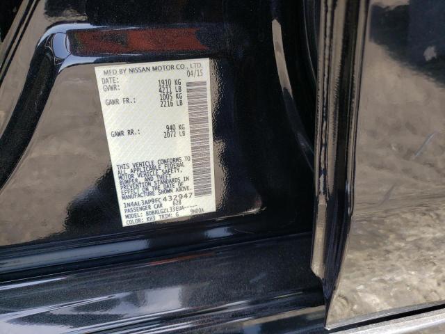Photo 10 from auction – 2015 NISSAN ALTIMA 2.5 with VIN 1N4AL3AP9FC432947