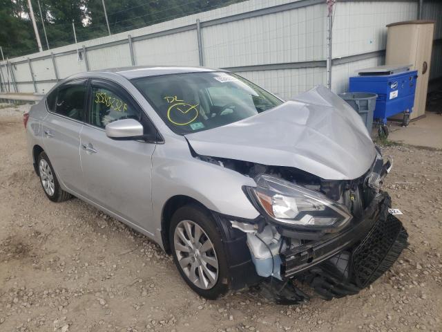 NISSAN SENTRA S 2017 with VIN 3N1AB7AP4HY377616 - Photo from auction