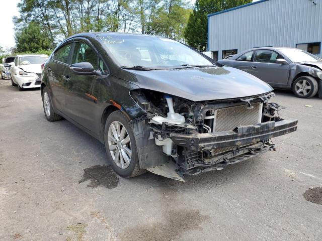 KIA FORTE EX 2014 with VIN KNAFX4A87E5056025 - Photo from auction