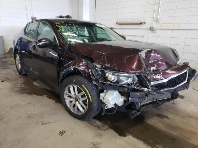 KIA OPTIMA LX 2011 with VIN KNAGM4A74B5109036 - Photo from auction