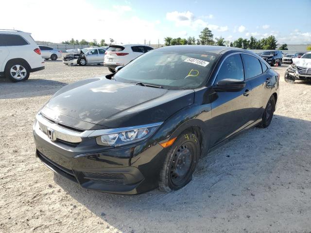 Photo 2 from auction – 2018 HONDA CIVIC LX with VIN 19XFC2F56JE016812