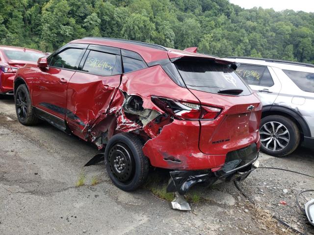Photo 3 from auction – 2020 CHEVROLET BLAZER RS with VIN 3GNKBKRS5LS630331