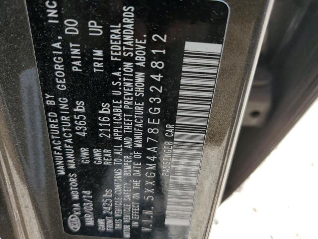 Photo 10 from auction – 2014 KIA OPTIMA LX with VIN 5XXGM4A78EG324812