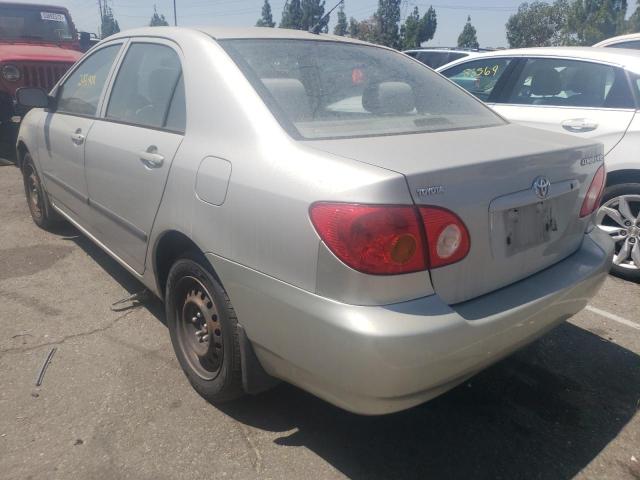 Photo 3 from auction – 2004 TOYOTA COROLLA CE with VIN 2T1BR32E14C249380