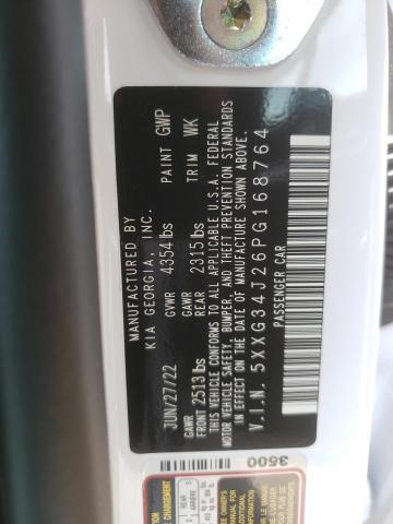 Photo 10 from auction – 2023 KIA K5 EX with VIN 5XXG34J26PG168764