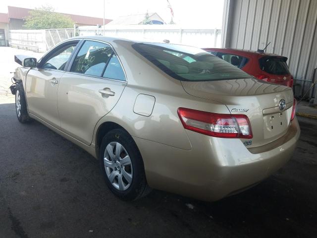 Photo 3 from auction – 2011 TOYOTA CAMRY BASE with VIN 4T4BF3EK3BR114915