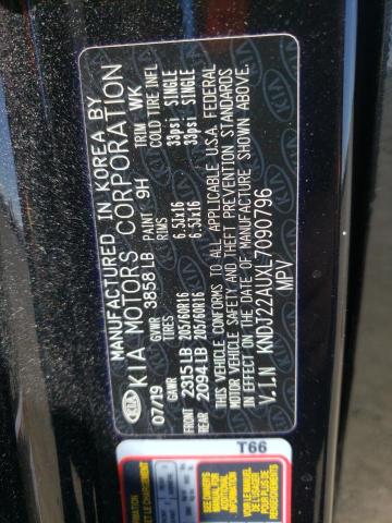 Photo 10 from auction – 2020 KIA SOUL LX with VIN KNDJ22AUXL7090796