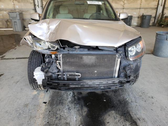 Photo 9 from auction – 2007 HYUNDAI SANTA FE G with VIN 5NMSG13D37H128218