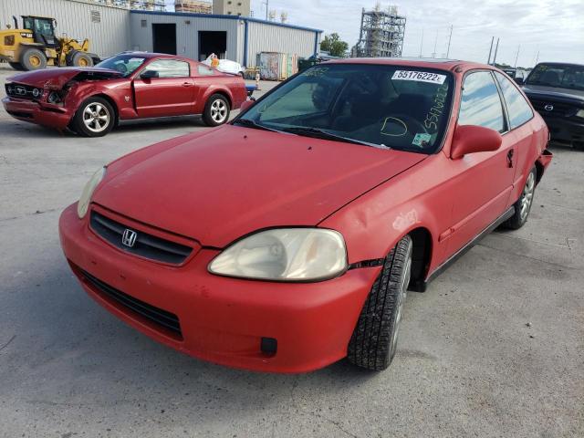 Photo 2 from auction – 2000 HONDA CIVIC EX with VIN 1HGEJ824XYL033388