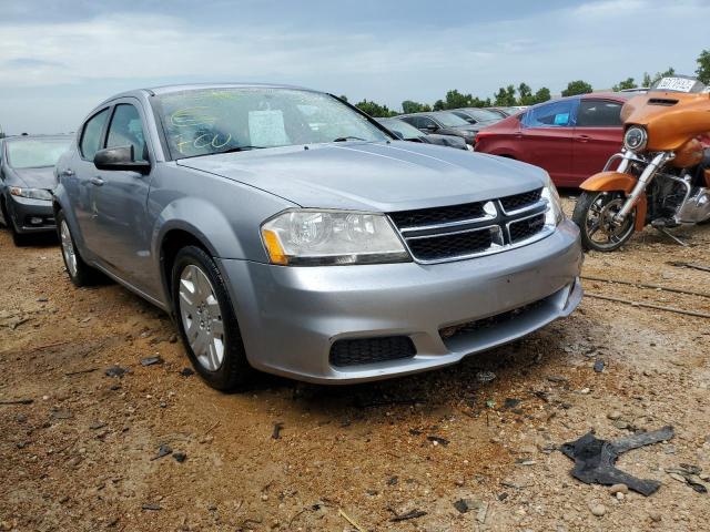 DODGE AVENGER SE 2013 with VIN 1C3CDZAB5DN755678 - Photo from auction