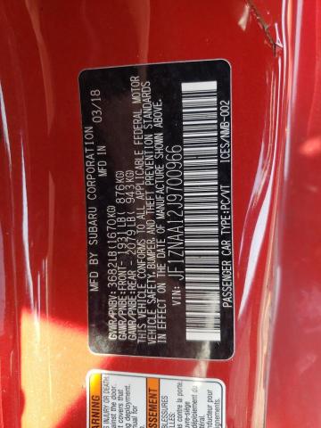Photo 10 from auction – 2018 TOYOTA 86 with VIN JF1ZNAA12J9700966