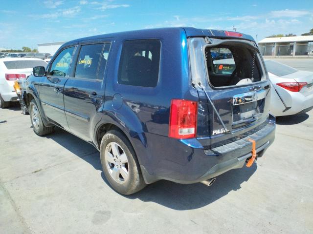 Photo 3 from auction – 2013 HONDA PILOT EXL with VIN 5FNYF3H50DB029475