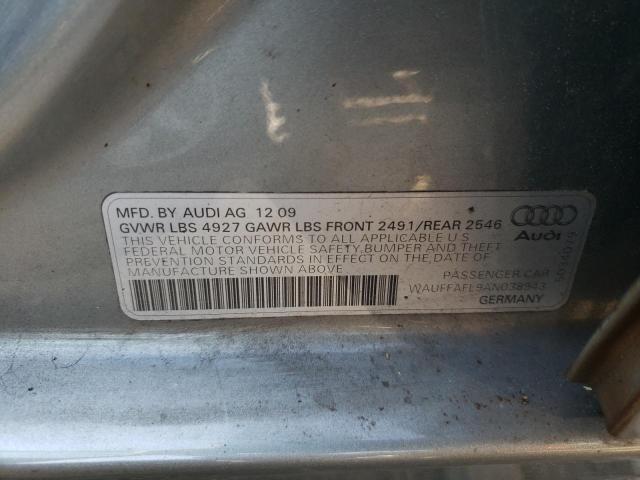 Zdjęcie 10 z aukcji – 2010 AUDI A4 PREMIUM z VIN WAUFFAFL9AN038943