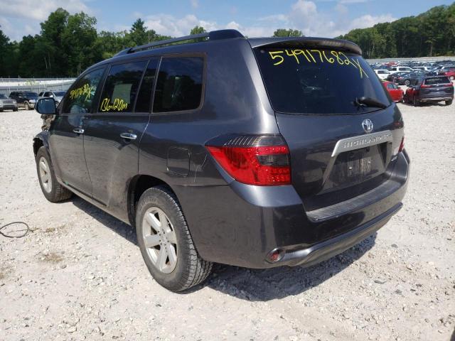 Photo 3 from auction – 2010 TOYOTA HIGHLANDER with VIN 5TDJK3EH5AS034626