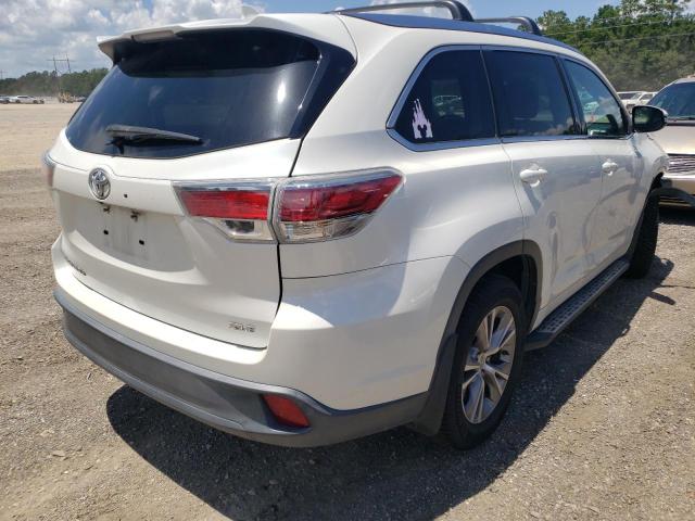 Photo 4 from auction – 2014 TOYOTA HIGHLANDER with VIN 5TDKKRFH2ES016659