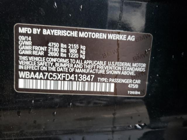 Photo 10 from auction – 2015 BMW 428 XI GRA with VIN WBA4A7C5XFD413847