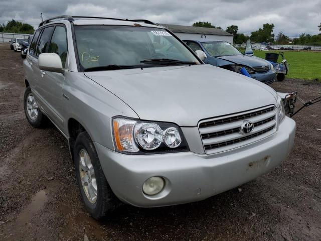 TOYOTA HIGHLANDER 2002 with VIN JTEHF21A120053342 - Photo from auction