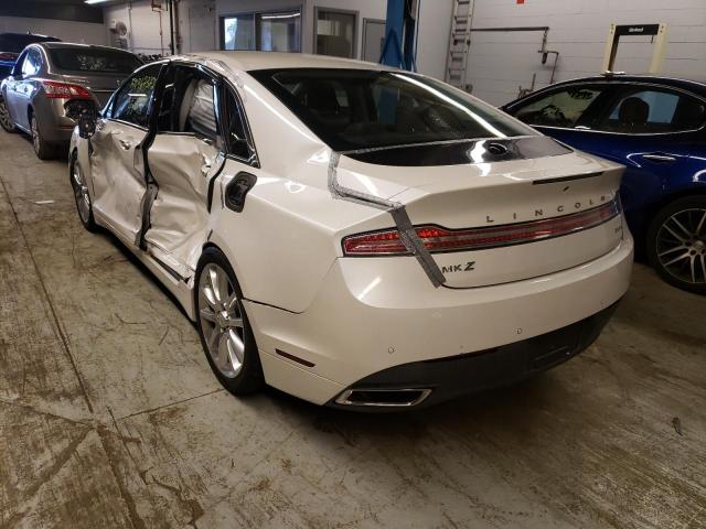 Photo 3 from auction – 2016 LINCOLN MKZ HYBRID with VIN 3LN6L2LU1GR616615