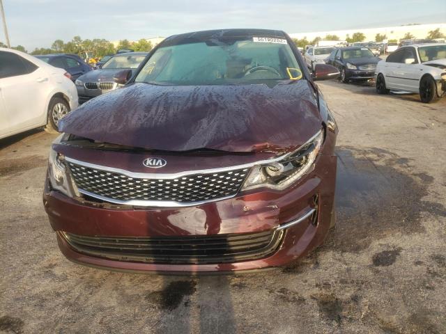 Photo 9 from auction – 2016 KIA OPTIMA EX with VIN 5XXGU4L36GG011545