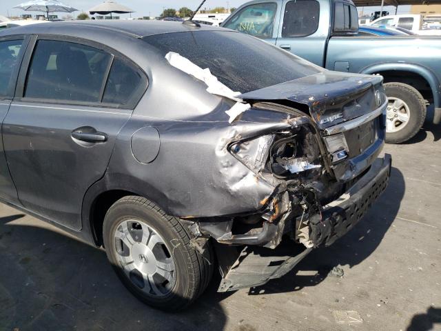 Photo 9 from auction – 2013 HONDA CIVIC HYBR with VIN 19XFB4F30DE002969
