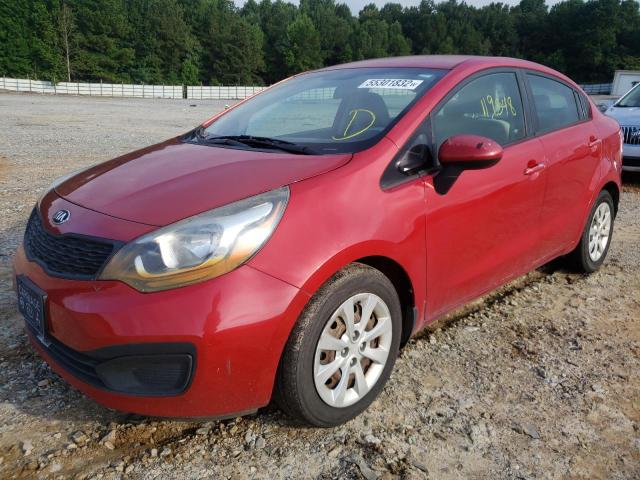 Photo 2 from auction – 2013 KIA RIO LX with VIN KNADM4A37D6185587