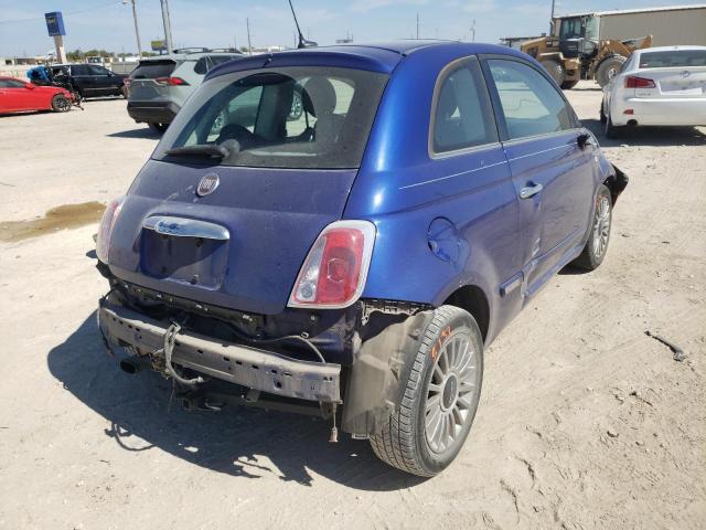 Photo 4 from auction – 2012 FIAT 500 LOUNGE with VIN 3C3CFFCR9CT106452