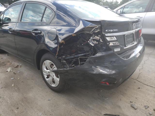 Photo 9 from auction – 2014 HONDA CIVIC LX with VIN 19XFB2F56EE223967