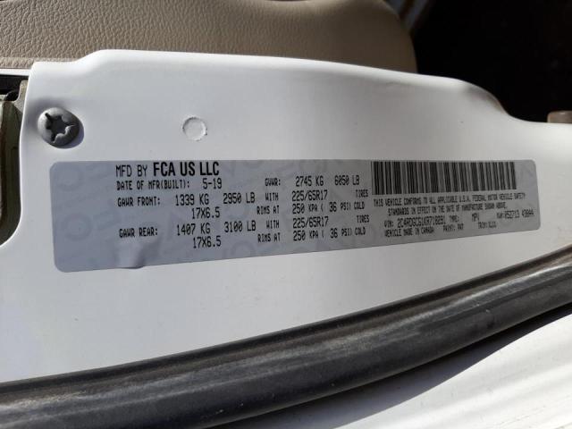 Photo 10 from auction – 2019 DODGE GRAND CARA with VIN 2C4RDGCG1KR718291