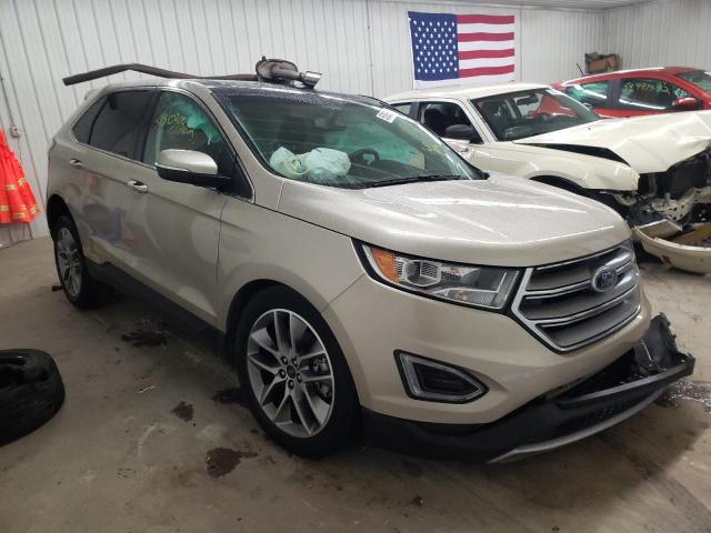 FORD EDGE TITAN 2018 with VIN 2FMPK4K98JBB04338 - Photo from auction