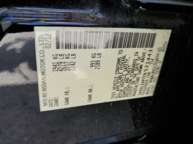 Photo 10 from auction – 2012 NISSAN ALTIMA BAS with VIN 1N4AL2AP7CN521443