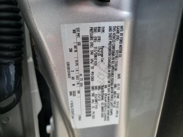 Photo 10 from auction – 2012 FORD FOCUS SEL with VIN 1FAHP3M21CL339550