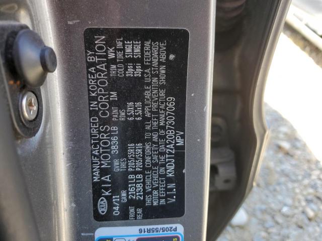 Photo 10 from auction – 2011 KIA SOUL + with VIN KNDJT2A20B7307069