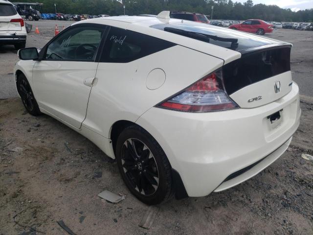 Photo 3 from auction – 2014 HONDA CR-Z EX with VIN JHMZF1D6XES000950