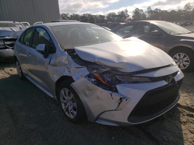 TOYOTA COROLLA LE 2022 with VIN JTDEPMAE4N3025346 - Photo from auction