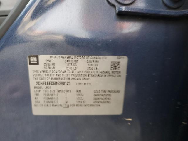 Zdjęcie 10 z aukcji – 2011 CHEVROLET EQUINOX LT z VIN 2CNFLEEC6B6390125