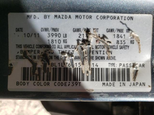 Zdjęcie 10 z aukcji – 2012 MAZDA 3 I z VIN JM1BL1L76C1550414