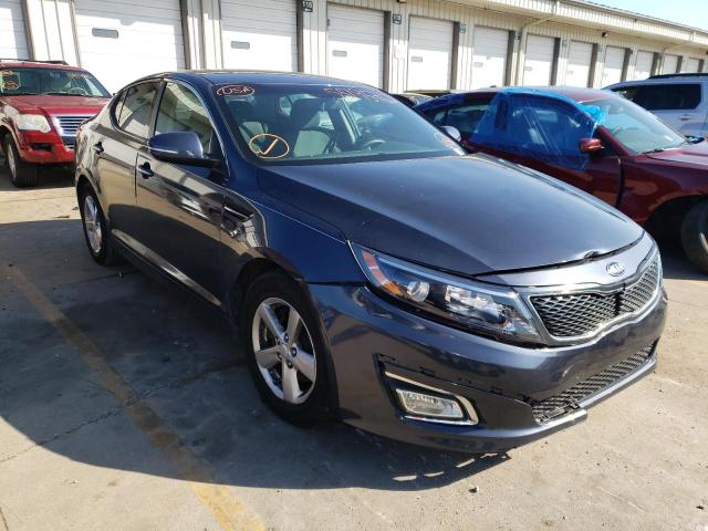 KIA OPTIMA LX 2015 with VIN 5XXGM4A72FG472164 - Photo from auction