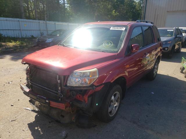 Photo 2 from auction – 2006 HONDA PILOT EX with VIN 2HKYF18456H533911