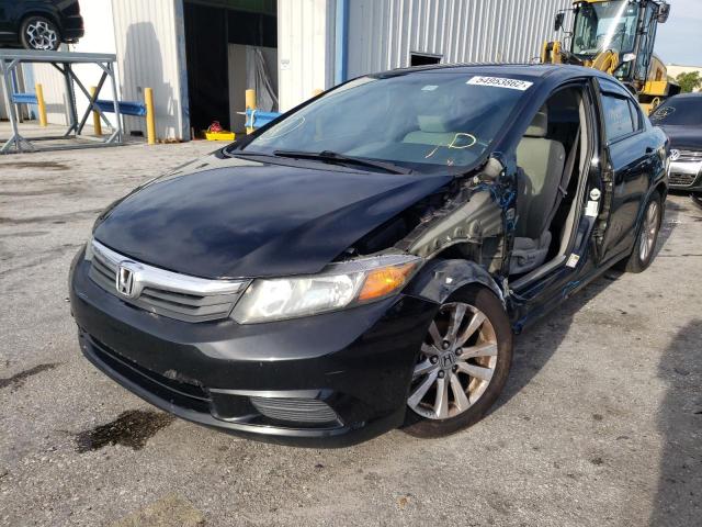 Photo 2 from auction – 2012 HONDA CIVIC EX with VIN 19XFB2F89CE035645