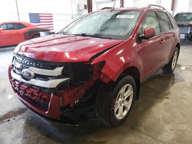 Photo 2 from auction – 2014 FORD EDGE SEL with VIN 2FMDK4JC0EBB66628