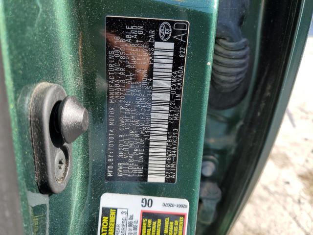Photo 10 from auction – 2016 TOYOTA COROLLA L with VIN 2T1BURHE4GC734514