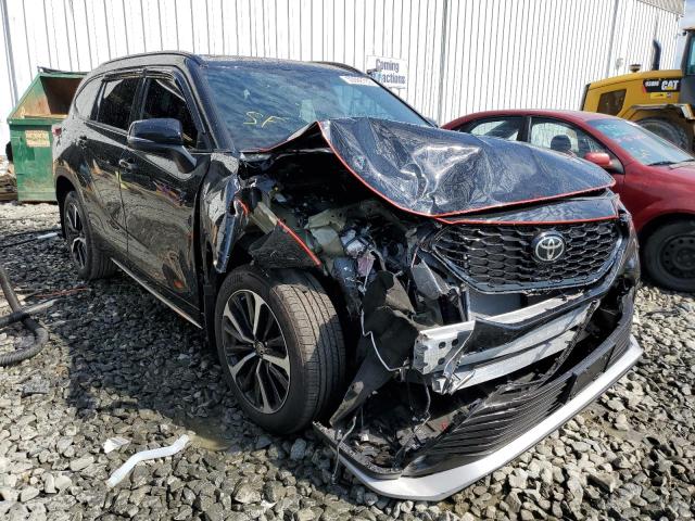 Photo 1 from auction – 2021 TOYOTA HIGHLANDER with VIN 5TDLZRBH1MS160658