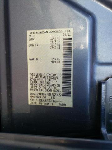 Photo 10 from auction – 2011 NISSAN ALTIMA BAS with VIN 1N4AL2AP4BN486245