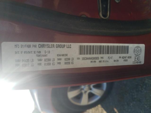Photo 10 from auction – 2010 DODGE CALIBER SX with VIN 1B3CB4HAXAD605859