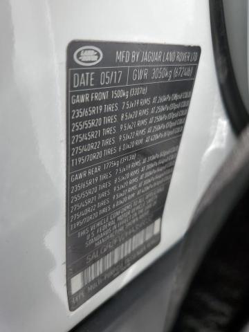 Photo 10 from auction – 2017 LAND ROVER RANGE ROVE with VIN SALGR2FV2HA356032
