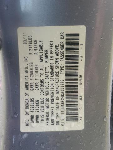 Photo 10 from auction – 2012 ACURA TL with VIN 19UUA8F24CA003778