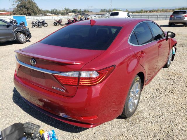 Photo 4 from auction – 2015 LEXUS ES 300H with VIN JTHBW1GG1F2090335
