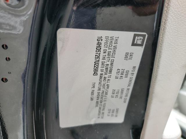 Photo 10 from auction – 2007 BUICK LUCERNE CX with VIN 1G4HD57267U229843